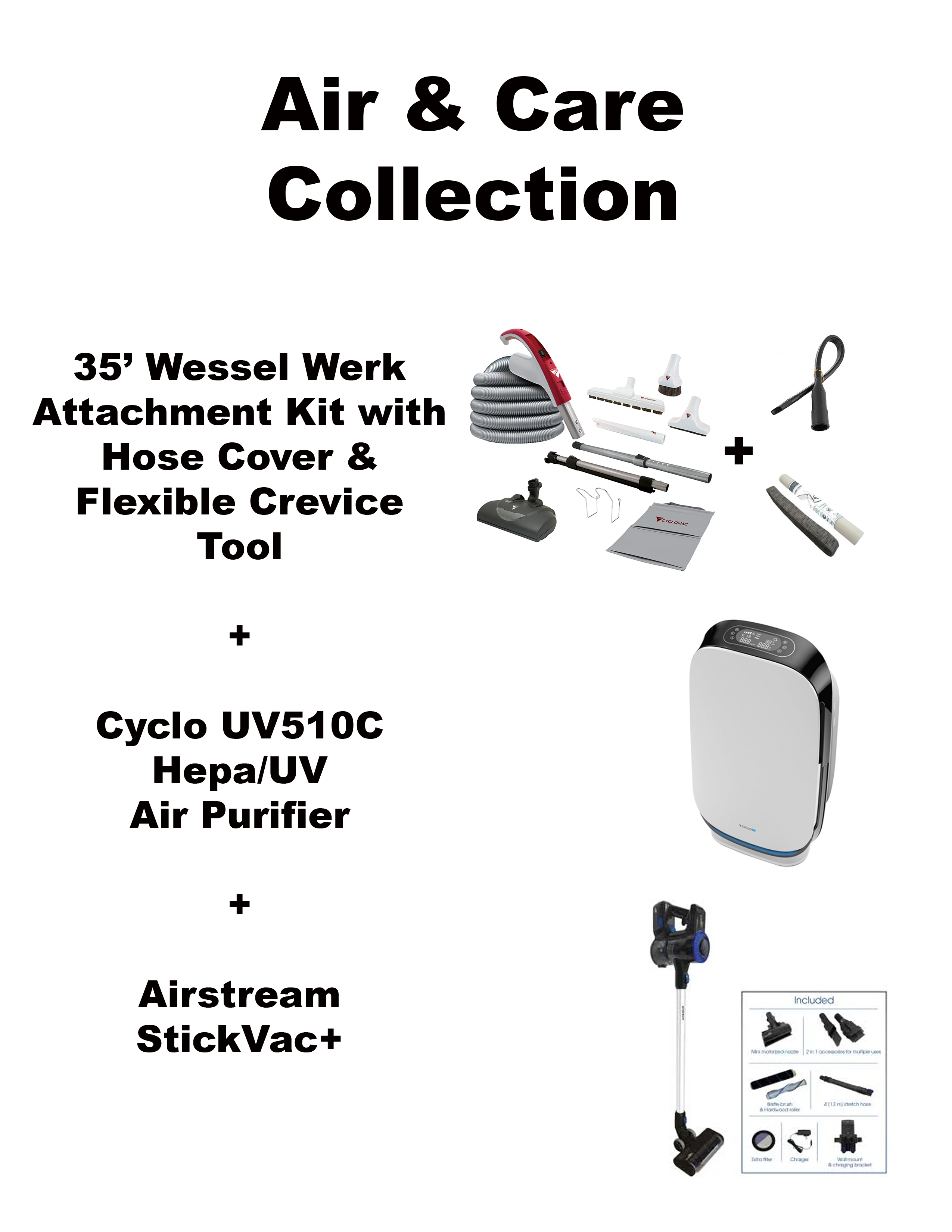 Exclusive Central Vacuum Packages - Vacuum Central