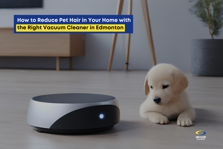 How to Reduce Pet Hair in Your Home with the Right Vacuum Cleaner in Edmonton