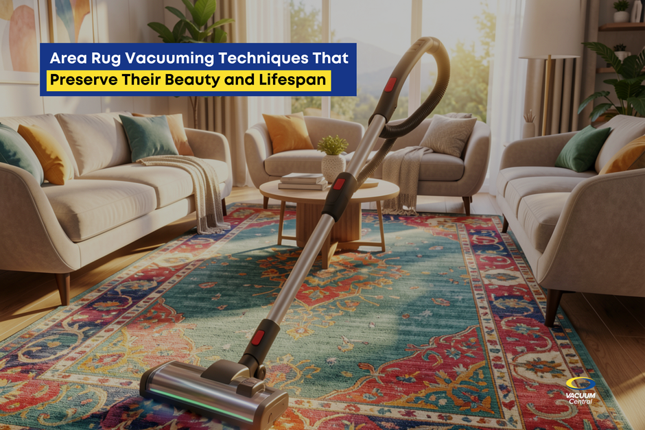 Area Rug Vacuuming Techniques That Preserve Their Beauty and Lifespan
