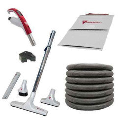 RetraFlex Retractable Hose Kit 50' with Handle,  No Sock - Vacuum Central 