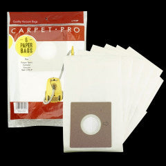 CarpetPro Canister Bags 6 pk