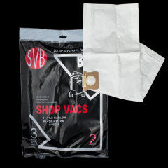 ShopVac Bags 8 11.5 Gallon 3pk Fits Type F - Vacuum Central 