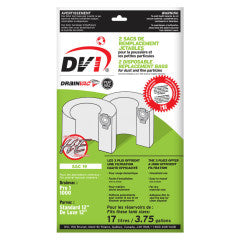 Drainvac Sac19 S1000 4 gal Bags 2pk