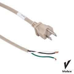 Commercial Power Cord 50' Beige - Vacuum Central 