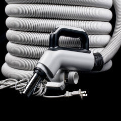 Fitall Dual Voltage Hose 40' Black and Grey Handle - Vacuum Central 