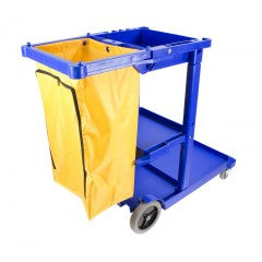 Maid Cart Janitorial 44" x 20" x  38"  28 lbs