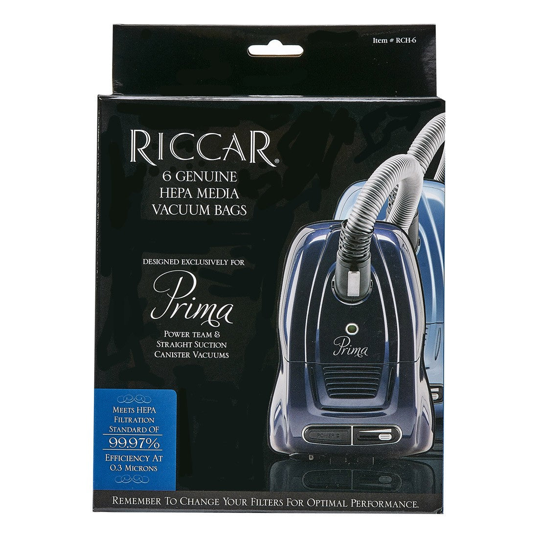 Riccar/ Simplicity OEM Hepa Bags for Prima