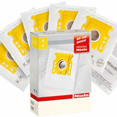 Miele K Bags Yellow Collar Fits S140, S194, S192 and S160 Series - Vacuum Central 