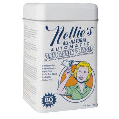 Nellie's Dishwasher Powder 80 Load Tin