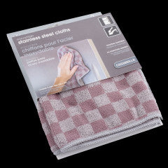 Casabella Microfiber Stainless Steel Cloth 2pk